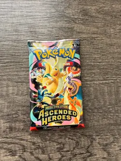 Heavy Pokemon Ascended Heroes Booster Pack (23+) Potential God Pack - Image 3