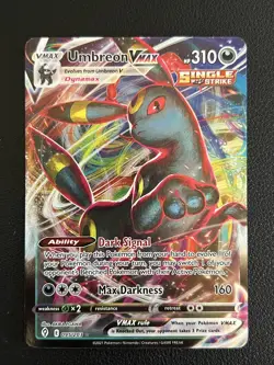 Pokemon TCG Card - Umbreon VMAX 095/203 Evolving Skies - Image 1