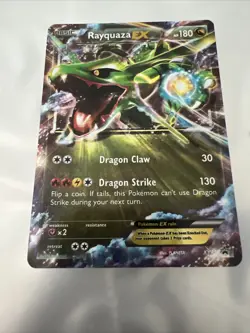 Rayquaza EX XY73 Pokemon Card Black Star Promo - Image 1