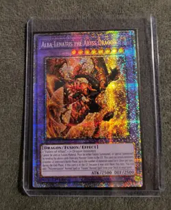 Yu-Gi-Oh Alba-Lenatus the Abyss Dragon DIFO-EN035 Starlight Rare 1st Edition NM - Image 2