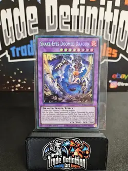 RA05-EN039 Snake-Eyes Doomed Dragon Collector's Rare 1st Ed YuGiOh - Image 1