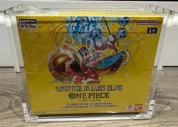 One Piece Booster Box Acrylic Display Case OP04 - OP015 English - Image 1