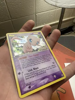 Pokemon Mew Legend Maker Reverse Holo Rare 10/92 50 HP Basic Link Blast Card - Image 2