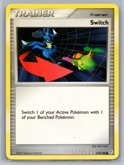 Switch Diamond and Pearl #119/130 Common Pokemon Card - Image 1