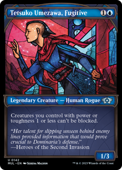 Tetsuko Umezawa, Fugitive (HALO 142) FOIL Multiverse Legends NM CARD ABUGames - Image 1