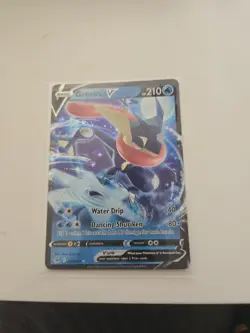 Pokemon TCG Greninja V Fusion Strike Holo Ultra Rare Card 073/264 - Image 1