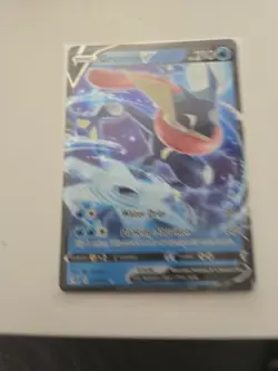 Pokemon TCG Greninja V Fusion Strike Holo Ultra Rare Card 073/264 - Image 3