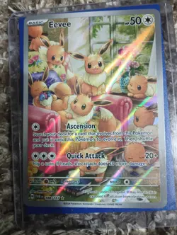 Pokemon TCG Mega Charizard GX, Magikarp, Eevee Holo English Card Lot of 3 - Image 3
