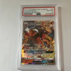 Pokemon Charizard GX Burning Shadows Holo Ultra Rare 20/147 PSA 10 Card - Image 1