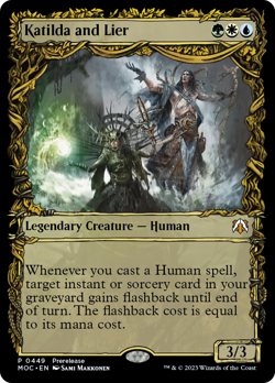 Katilda and Lier (Showcase) March of the Machine Commander NM ABUGames - Image 1