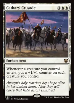 [MTG] Cathars' Crusade (0017) (INR) NM - Image 1