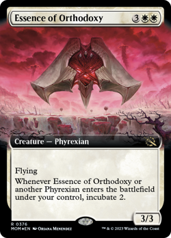 Essence of Orthodoxy (Extended Art) March of the Machine NM CARD ABUGames - Image 1