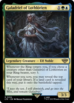 Galadriel of Lothlorien FOIL LOTR: Tales of Middle-earth NM ABUGames - Image 1