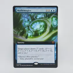 Mathemagics Extended Art M 0320 MTG Secrets of Strixhaven (NON FOIL) - Image 1