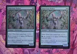 X2 Imperious Perfect Foil Foundations NM Magic The Gathering - Image 1