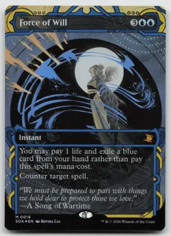 Force of Will M Foil Secrets of Strixhaven: Mystical Archive 19 NM - Image 1