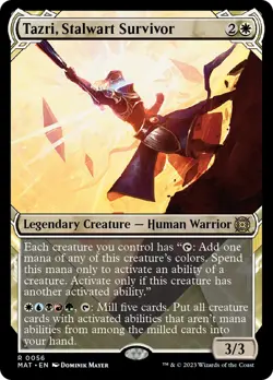 Tazri, Stalwart Survivor Showcase 56 March of the Machine The Aftermath NM - Image 1