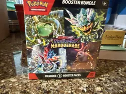 Pokemon TCG Scarlet & Violet Twilight Masquerade Sealed Booster Bundle - Image 1
