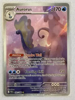 Aurorus 092/088 IR Perfect Order Me03 ILLUSTRATION RARE HOLO Pokemon TCG English - Image 1