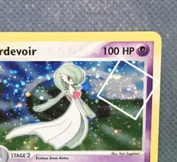 Gardevoir 7/109 🌀Swirl Holo Rare (2003) EX Ruby & Sapphire E-reader Pokemon NM - Image 2
