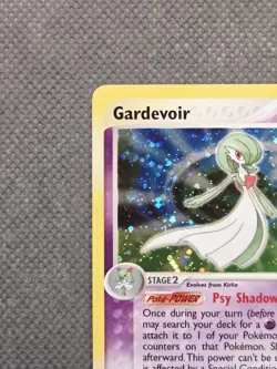 Gardevoir 7/109 🌀Swirl Holo Rare (2003) EX Ruby & Sapphire E-reader Pokemon NM - Image 4