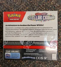 Pokemon Stellar Crown Booster Box - SEALED - Image 2