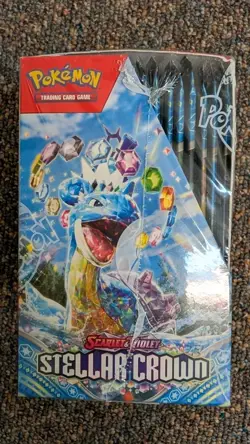 Pokemon Stellar Crown Booster Box - SEALED - Image 4