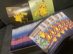 LOT OF 140 Sealed Pokemon Packs 25th Anniversary McDonalds 2021 Promo LOT - Image 1