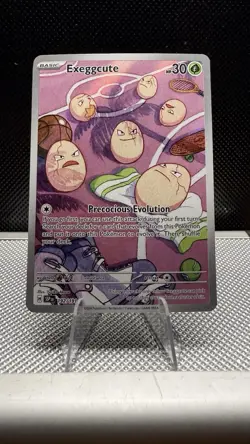 Pokemon TCG Exeggcute 192/191 Sv08: Surging Sparks Holo NM - Image 1