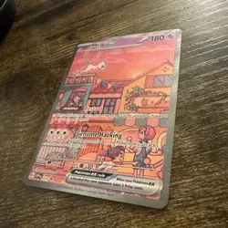 Mew ex SVP 053 Pokemon TCG Scarlet Violet 151 Black Star Promo Full Art - Image 3