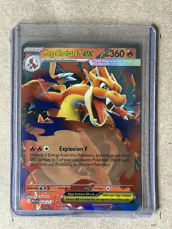 Pokemon TCG Mega Charizard Y ex 022/217 Double Rare ME: Ascended Heroes NM [B] - Image 1