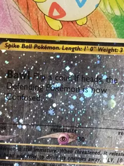 Pokemon Togepi Reverse Holo #4/18 Southern Islands Promo, MP - Image 5
