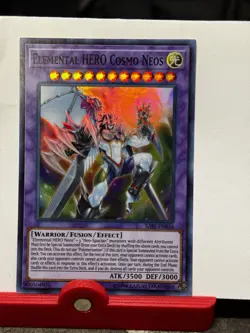 Elemental HERO Cosmo Neos SAST-EN036 Super Rare - Image 1