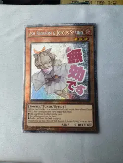 Yu-Gi-Oh Ash Blossom & Joyous Spring RA05-EN091 1st Ed Starlight Rare - Image 1