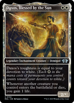 Daxos, Blessed by the Sun (HALO 132) FOIL Multiverse Legends NM CARD ABUGames - Image 1