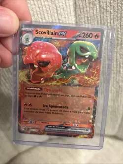 Pokemon card Scovillain ex 037/191 SSP Surging Sparks Holo - Portuguese BR NM - Image 1