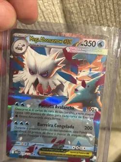 Pokemon card Mega Abomasnow EX rare 036/132 mega evolution Portuguese BR NM TCG - Image 2