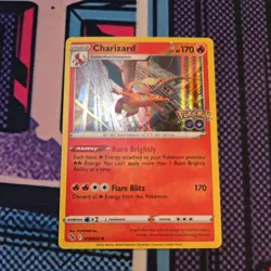 Charizard 010/078 Pokemon GO Holo Pokemon Card - Image 1