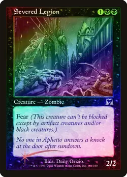 Severed Legion FOIL Onslaught PLD Black Common MAGIC GATHERING CARD ABUGames - Image 1