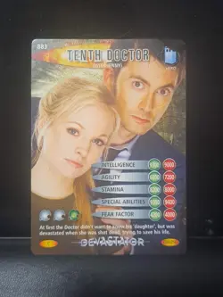 Doctor Who Battles In Time Card Tenth Doctor With Jenny Devastator - 058/250 883 - Image 1