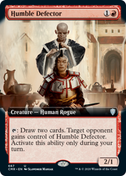 Humble Defector (Extended Art) Commander Legends NM CARD ABUGames - Image 1