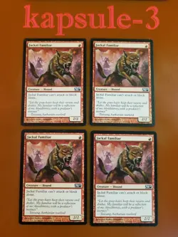 4x Jackal Familiar | M10 Magic 2010 | MTG Magic Cards - Image 1