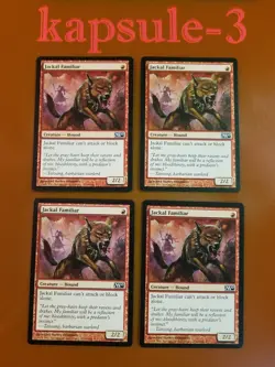 4x Jackal Familiar | M10 Magic 2010 | MTG Magic Cards - Image 3