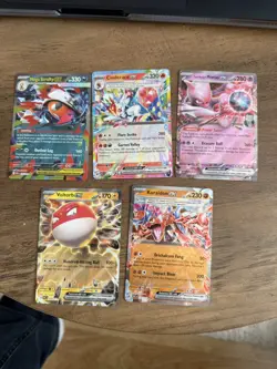 Pokemon Ascended Heroes Bundle of EX Cards x5 English No Duplicates NM - Image 1