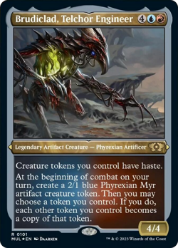 Brudiclad, Telchor Engineer (ETCHED 101) FOIL Multiverse Legends NM ABUGames - Image 1