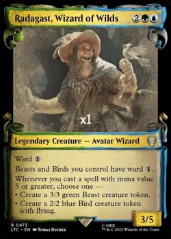 MTG SS CMD: LOTR: Tales of Middle-earth LTC Radagast, Wizard of the Wilds MINT - Image 1