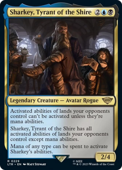 Sharkey, Tyrant of the Shire FOIL LOTR: Tales of Middle-earth NM - Image 1
