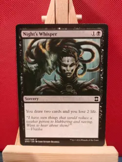 Night's Whisper - Eternal Masters - Common - NM - MTG - Image 1