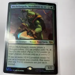 Michelangelo, Weirdness to 11 Teenage Mutant Ninja Turtles Foil - Image 1