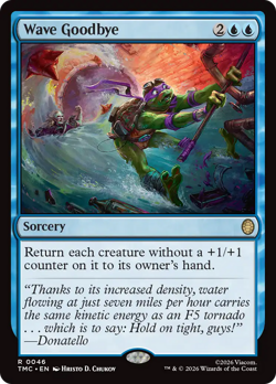 Wave Goodbye (FOIL) x1 - MTG Teenage Mutant Ninja Turtles Eternal TMC #46 - Image 1